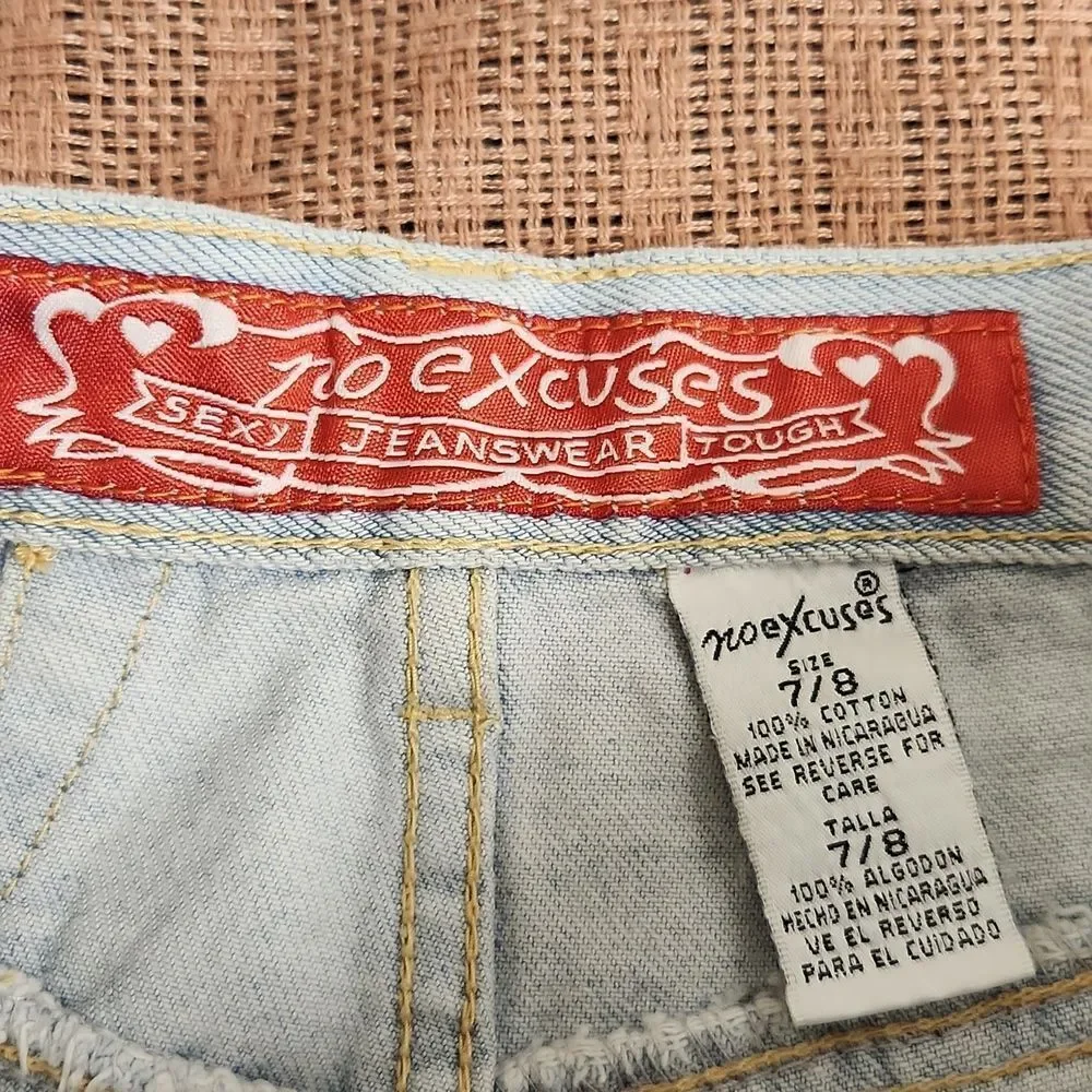 No Excuses Sexy JeanwearTough Shorts 7/8